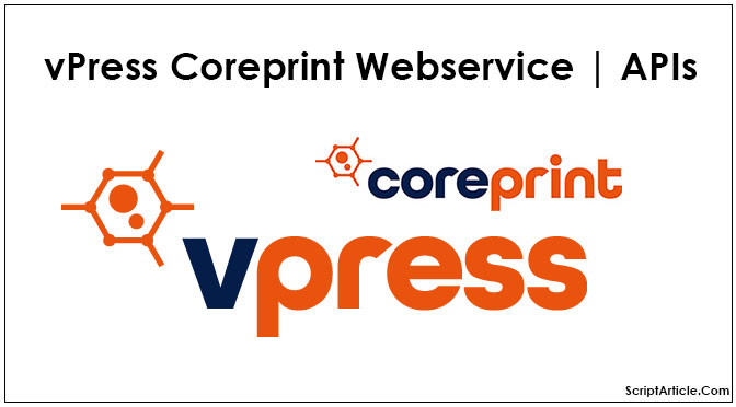 Call vPress Coreprint “getproof” Web Service using POST method