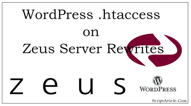 WordPress .htaccess on Zeus Server Rewrites